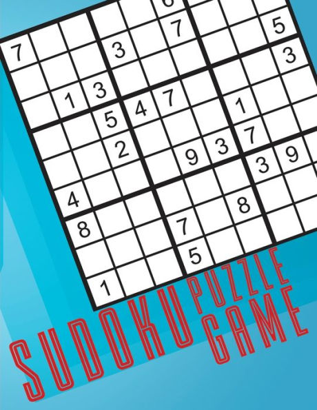 Sudoku Puzzle Game - Relax And Solve Sudoku Puzzle Book (Including Instructions) : Brain Game - Sudoku Puzzle Book