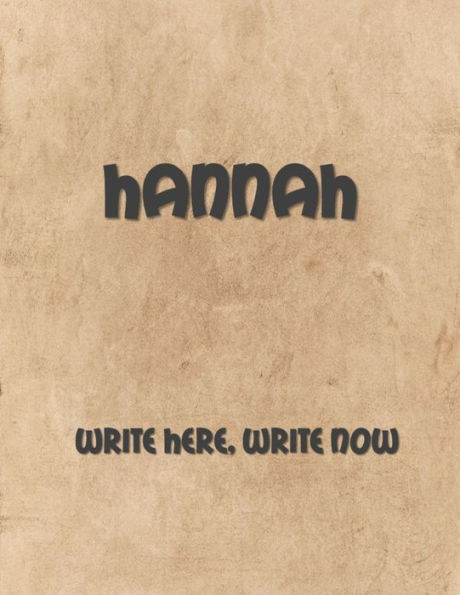Hannah - 9781693043093