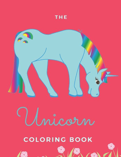 The Unicorn Coloring Book : For Girls Ages 8-12 - 20 Pages - Paperback - Made In Usa - Size 8.5X11
