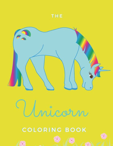 The Unicorn Coloring Book : For Children - 20 Pages - Paperback - Made In Usa - Size 8.5 X 11