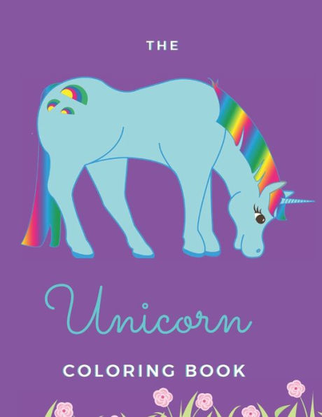 The Unicorn Coloring Book : For Kids - 20 Pages - Paperback - Made In Usa - Size 8.5 X 11