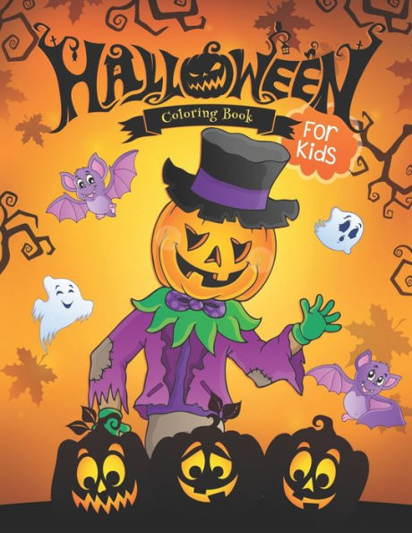 Halloween Coloring Book for Kids - 9781693300035