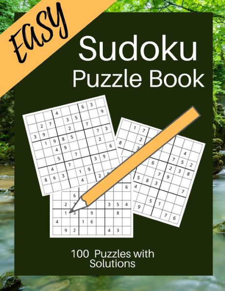 Easy Sudoku Puzzle Book: Sudoku For Nature Lovers / Large Size 8.5 X 11 inches for Beginners
