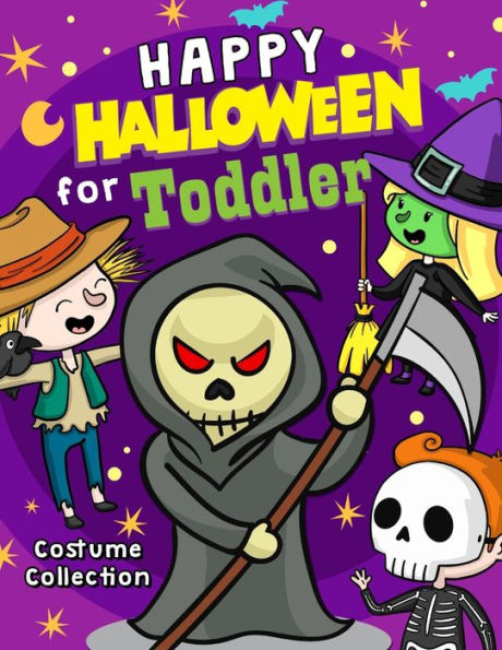 Happy Halloween for Toddler: An Halloween Coloring Book for Kids Age 3-5 Activity Book
