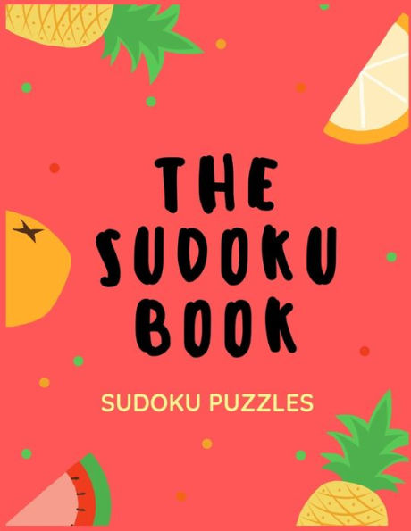 The Sudoku Book - Sudoku Puzzles : For Adults With Anxiety - 50 Puzzles - Paperback - Made In Usa - Size 8.5X11
