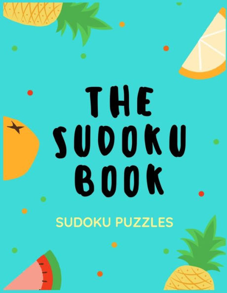 The Sudoku Book - Sudoku Puzzles : For Adults With Depression - 50 Puzzles - Paperback - Made In Usa - Size 8.5X11