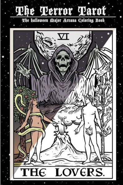 The Terror Tarot : The Halloween Major Arcana Coloring Book