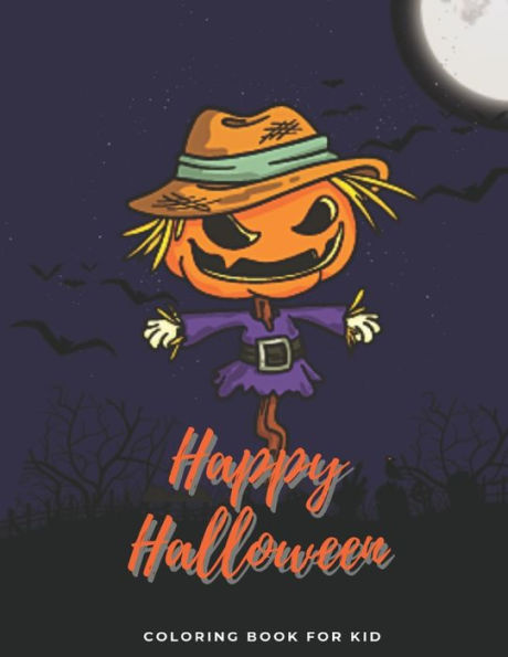 Halloween: coloring book for kid (halloween62)