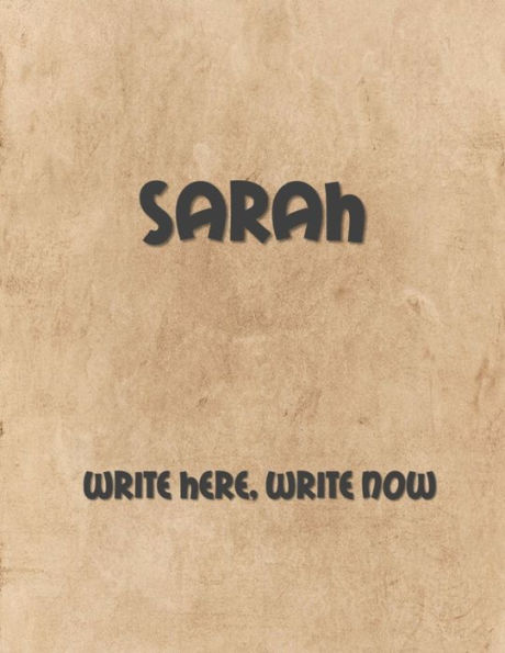 Sarah - 9781694602626