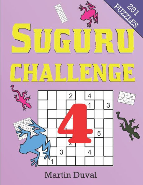Suguru Challenge - 9781694980823