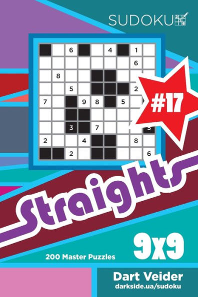 Sudoku Straights - 200 Master Puzzles 9X9 - 9781695115132