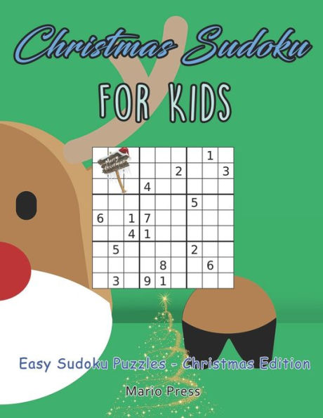 Christmas Sudoku For Kids: Christmas Sudoku For Kids - 9781695304277