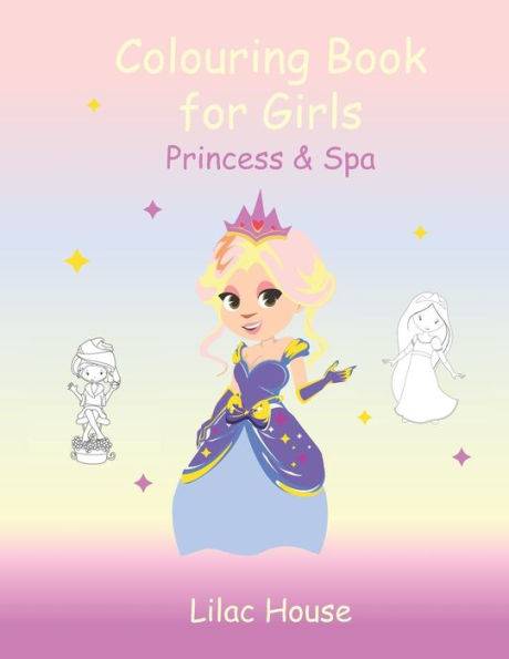 Colouring Book for Girls: Simple colouring designs for children, hours of creative colouring fun