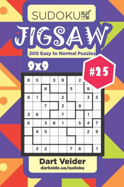 Sudoku Jigsaw - 200 Easy To Normal Puzzles 9X9 - 9781695813380