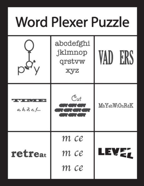 Word Plexer Puzzle : Rebus Puzzles Word Or Phrase Fun And Challenge Game