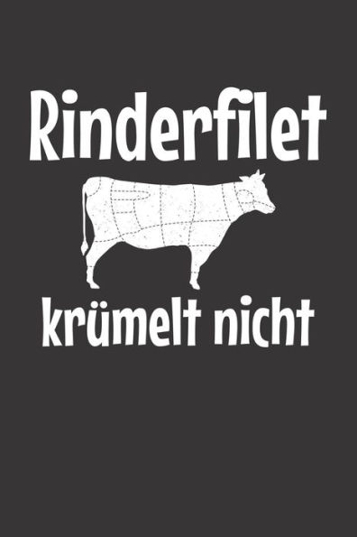 Mein Grillbuch : ? Deine Eigenen Grillrezepte Auf Einen Blick ? Vorausgefülltes Grillprotokoll Für Deine Eigenen Rezepte Und Fleisch-Kreationen ? Grillen Wie Echte Männer ? 6X9 Format ? Motiv: Rinderfilet Krümelt Nicht 7