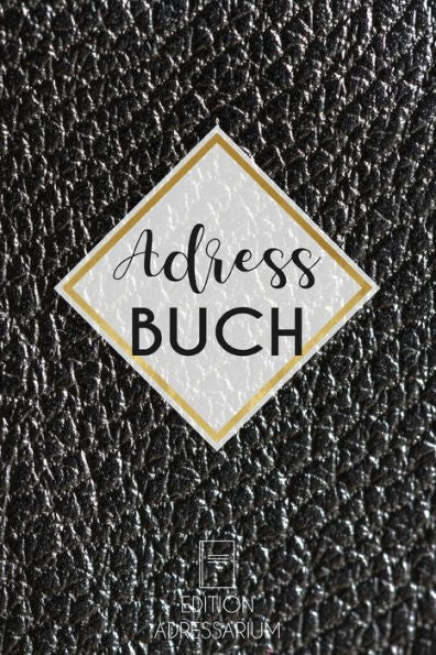 Adressbuch Leder schwarz: Kontaktbuch zum eintragen von Adressen und Telefonnummern | Telefonbuch a5 | imitative Lederoptik (German Edition)