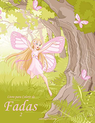 Livro para Colorir de Fadas 2 (Portuguese Edition)