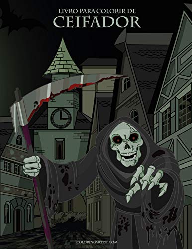 Livro para Colorir de Ceifador (Portuguese Edition)