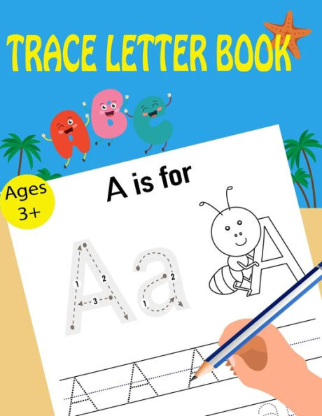 Trace Letters Book