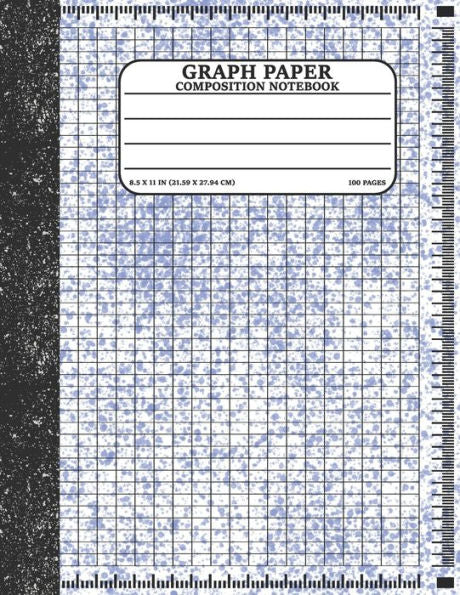 Graph Paper Composition Notebook: Math and Science Lover Graph Paper Cover Watercolor (Quad Ruled 4 squares per inch, 100 pages) Birthday Gifts For Math Lover Teacher,Student Notebook - 9781698201870