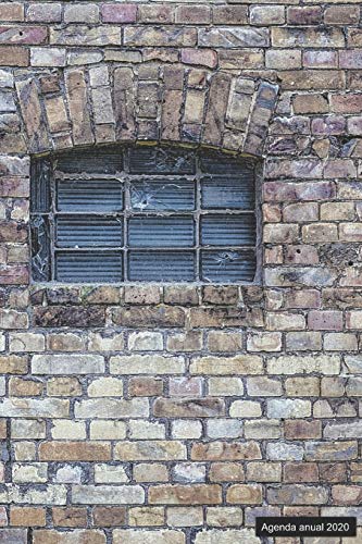 Agenda anual 2020: Agenda anual para 2020, 12 meses, agenda de 52 semanas con tareas y metas; Furmato practico 6x9; motivo: altes Fenster (Spanish Edition)