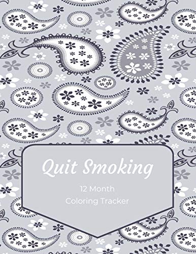 Quit Smoking: 12 Month Color Tracker - 9781698823249