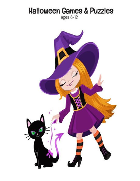 Halloween Games & Puzzles Ages 8-12: Connect The Dots | Spot The Difference | Mazes | Word Search Puzzles | Dot to Dot | Word Search for Kids | Kids ... | Bats | Spiders | Coloring Pages | Pumpkins - 9781699021910