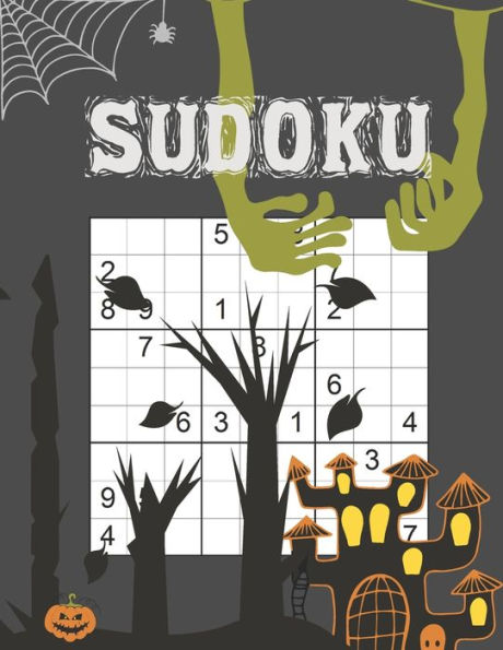 Halloween Sudoku: leicht - normal - schwer - extrem | 400+ Sammlung mit Lösungen | Tolles Rätselbuch Geschenk für Jugendliche & Erwachsene, Großeltern, Senioren (German Edition)