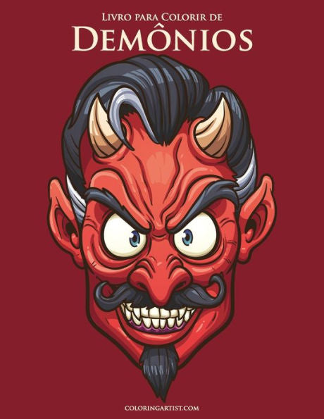 Livro Para Colorir De Demônios 1