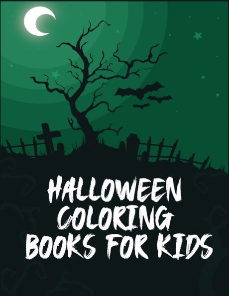 Halloween Coloring Books For Kids: Super Big Coloring book ever with 100+ unique coloring pages with lot of fun, Matching Game