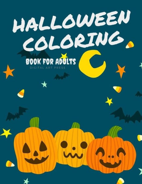 Halloween Coloring Book for Adults: Drawing Pages for the special time with horror ghost in variety character,creativity, mind relaxation. (Kids Color)