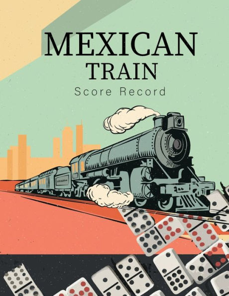 Mexican Train Score Record : Good For Family Fun Mexican Train Dominoes Game Large Size Pads Were Great.