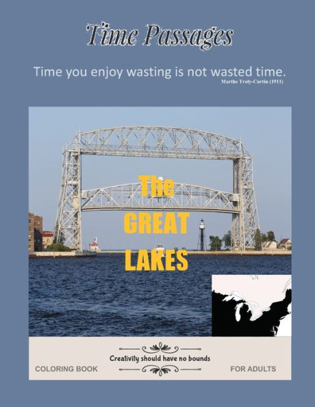The Great Lakes Coloring Book For Adults : Unique New Series Of Design Originals Coloring Books For Adults, Teens, Seniors