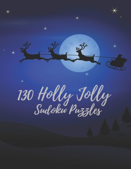 130 Holly Jolly Sudoku Books!: Intermediate Edition