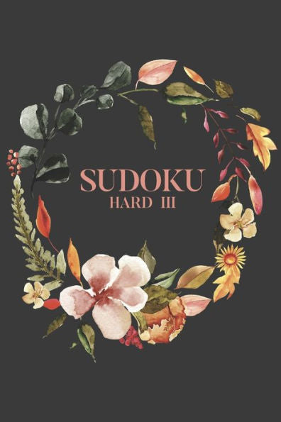 Sudoku Hard Iii : 100 Hard Difficult Level Sudoku Puzzles, 6X9 Travel Size, Great Gift For Sudoku Lovers, Puzzle Book, Surgery Get Well Gift
