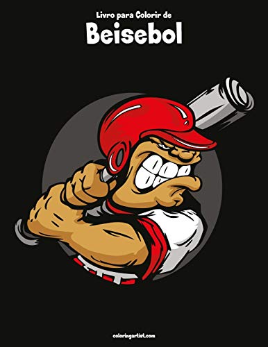 Livro para Colorir de Beisebol (Portuguese Edition)
