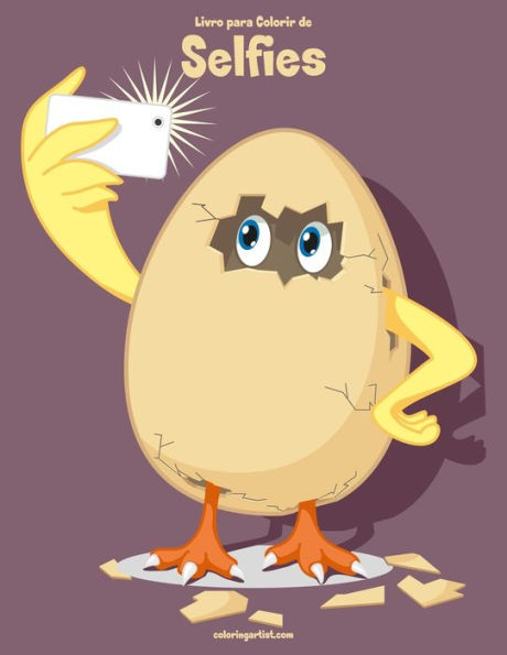Livro Para Colorir De Selfies 1