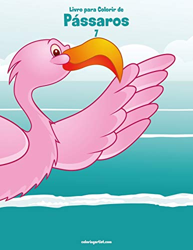Livro para Colorir de Passaros 7 (Portuguese Edition)