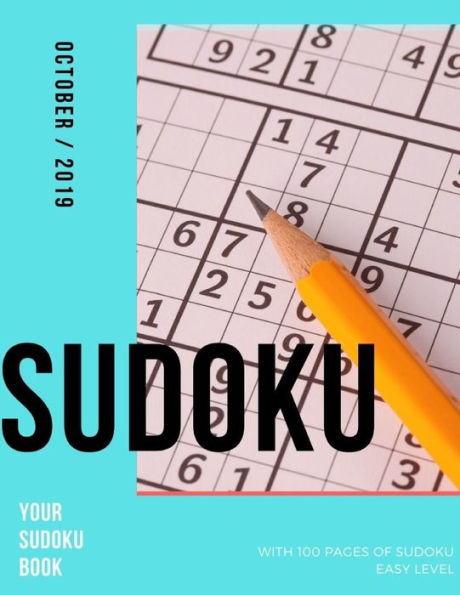 Sudoku-Turquoise-Easy : October/2019/Turquoisecover