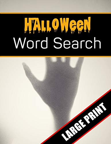 Halloween Word Search Large Print: 96 Word Search Activities for Everyone (Holiday Word Search) - 9781701090002