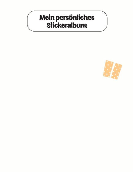 Mein Persönliches Stickeralbum : Stickeralbum Frohe Weihnachten