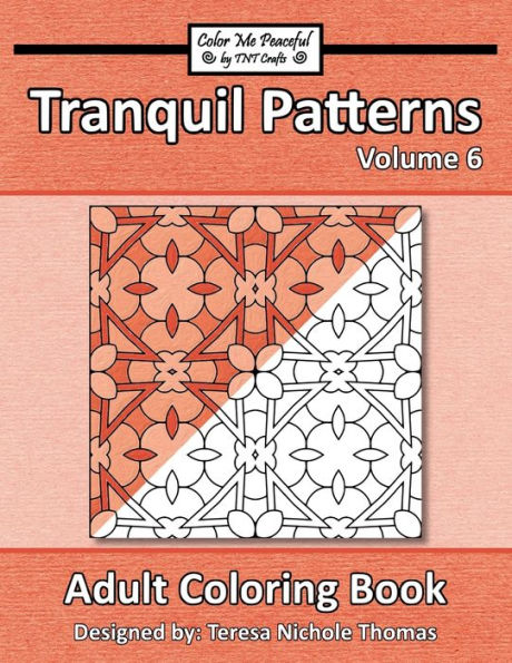 Tranquil Patterns Adult Coloring Book - 9781701342903
