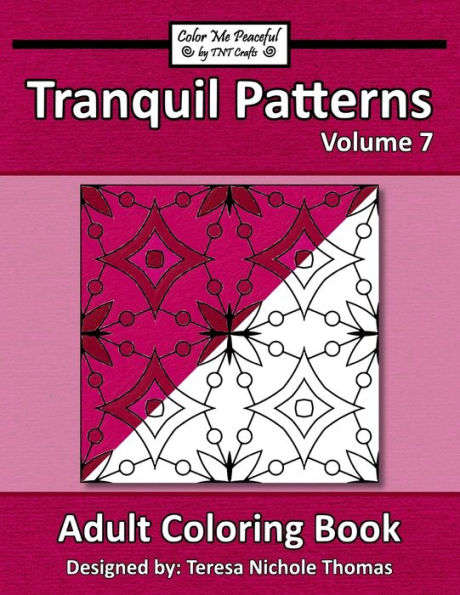 Tranquil Patterns Adult Coloring Book - 9781701345393
