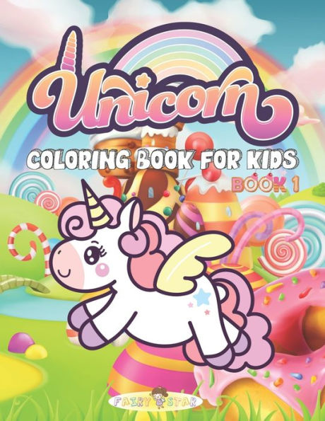 Unicorn Coloring Book For Kids - 9781701574830