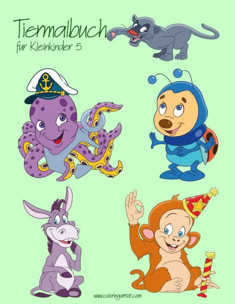 Tiermalbuch Für Kleinkinder 5