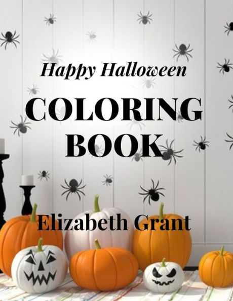 Happy Halloween: Coloring Book - 9781701858299