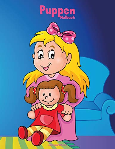 Puppen-Malbuch (German Edition)