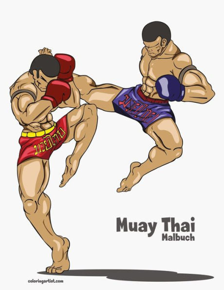 Muay Thai Malbuch 1