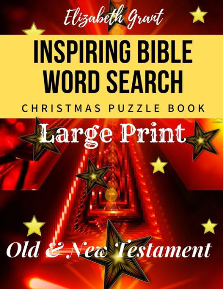 Inspiring Bible Word Search: Christmas Puzzle Book (Large Print)